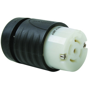 Pass & Seymour Turnlok® Locking Connectors 20 A 277/480 V 4P5W L22-20R Uninsulated Turnlok® Corrosion-resistant