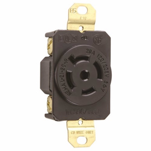Pass & Seymour Turnlok® Series Locking Receptacles 20 A 120/208 V 4P5W L21-20R