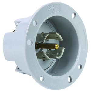 Pass & Seymour Turnlok® Series Locking Flanged Inlets 30 A 120/208 V 4P5W L21-30P