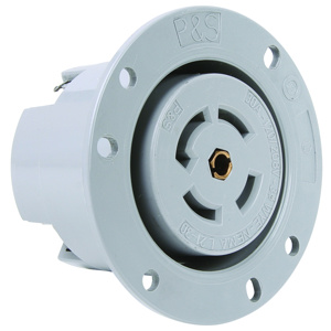 Pass & Seymour Turnlok® Series Locking Flanged Receptacles 30 A 120/208 V 4P5W L21-30R