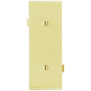 Pass & Seymour Standard Sectional Blank Wallplates 1 Gang Ivory Nylon Strap