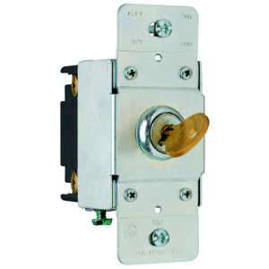 Pass & Seymour 4-Way, DPST Keyed/Locking Toggle Light Switches 20 A 120/277 V