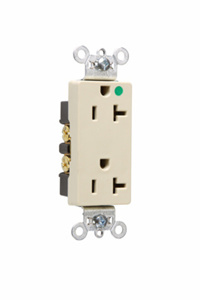 Pass & Seymour 26352 Series Decorator Duplex Receptacle