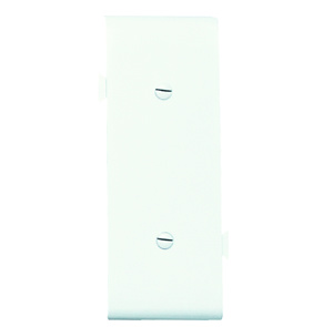 Pass & Seymour Standard Sectional Blank Wallplates 1 Gang White Nylon Strap