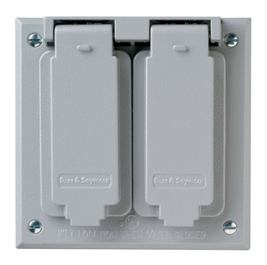 CA2-G WP 2G TWO TOGGLE SW COVER
