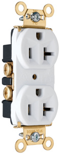PS5362-W DPLXRCPT 5-20R 20A WHT 125V