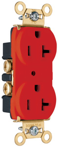 PS5362-RED DPLX LKGRCPT 5-20R 20A RED
