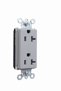 PT26352-GRY PT DUP DECO 20A/125