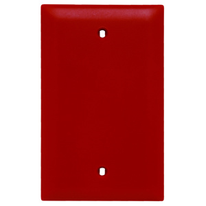 Pass & Seymour TP13 TradeMaster® Series Wallplates 1 Gang Blank Red