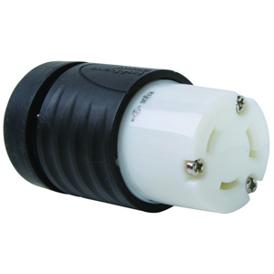 Pass & Seymour Turnlok® Locking Connectors 30 A 277 V 2P3W L7-30R Uninsulated Turnlok® Corrosion-resistant