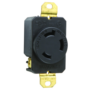 Pass & Seymour Turnlok® Series Locking Receptacles 30 A 277 V 2P3W L7-30R
