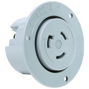 Pass & Seymour Turnlok® Series Locking Flanged Receptacles 20 A 250 V 2P3W L6-20R