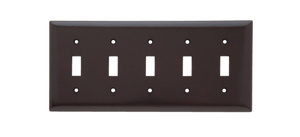 SP5 SMOOTH WALL PLATE 5G TOGGLE