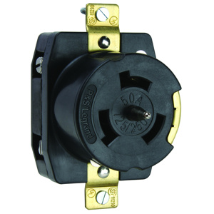Pass & Seymour Turnlok® CS Series Locking Receptacles 50 A 125/250 V 3P4W Non-NEMA