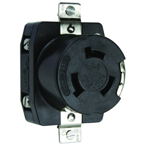 Pass & Seymour Turnlok® Series Locking Receptacles 50 A 125/250 V 3P4W Non-NEMA