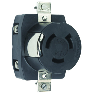 Pass & Seymour Turnlok® Series Locking Receptacles 50 A 125 V 2P3W Non-NEMA