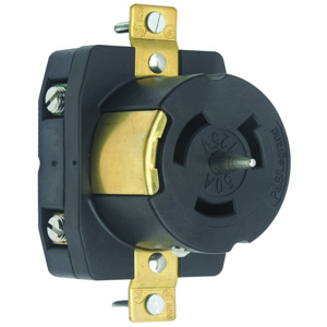Pass & Seymour Turnlok® CS Series Locking Receptacles 50 A 125 V 2P3W Non-NEMA