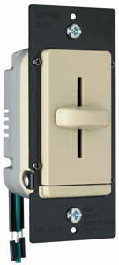 Pass & Seymour LSDH16 Series Fan Controls Slide 1.6 A Ivory