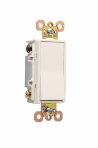 Pass & Seymour DPST Rocker Light Switches