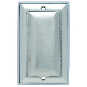 Pass & Seymour Standard Decorator Wallplates 1 Gang Metallic Stainless Steel Device