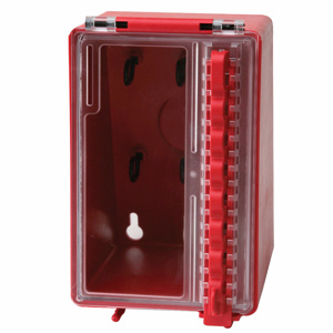Brady Wall Lock Boxes Polyurethane Red