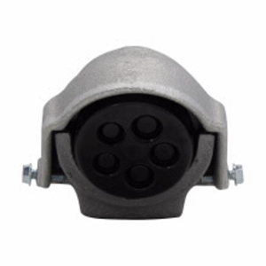 Eaton Crouse-Hinds Rigid / IMC Threaded Service Entrance Caps 4 in Aluminum