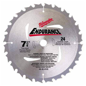 Milwaukee Circular Saw Blades 7-1/4 in 24 Tooth