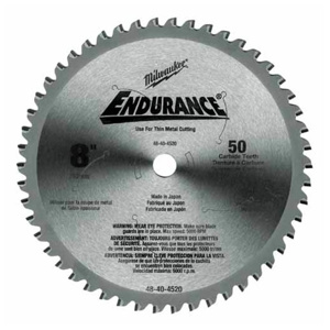 Milwaukee Circular Saw Blades 8 in 50 Tooth 1 Piece