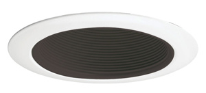 Lithonia Juno 14 Series 4 in Trims White Baffle - Black Baffle Black