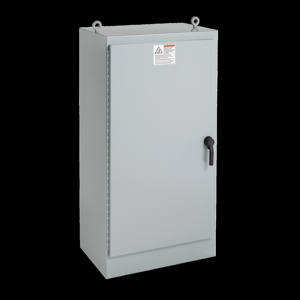 nVent HOFFMAN Free-stand Continuous Hinge Weatherproof Enclosures 72 x 27 x 24 in Without Knockouts Gray NEMA 3/4/12/13