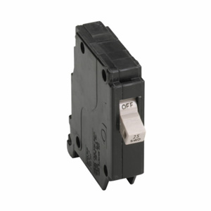 Eaton Cutler-Hammer CH/CHF Series Plug-in Circuit Breakers 25 A 120/240 VAC 10 kAIC 1 Pole 1 Phase