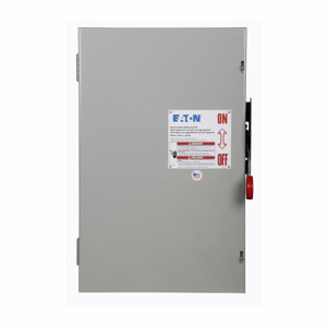 Eaton Cutler-Hammer DG22 Series General Duty Single Phase Fused Disconnects 200 A NEMA 1 240 VAC 2P3W