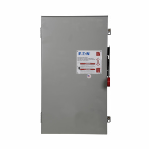 Eaton Cutler-Hammer DH32 Series Heavy Duty Three Phase Fused Disconnects 200 A NEMA 3R 240 VAC, 250 VDC