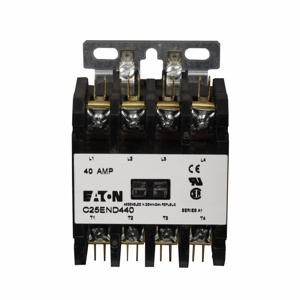 Eaton C25 Series Non-reversing Definite Purpose Contactors
