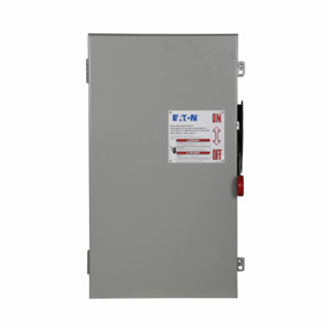 Eaton Cutler-Hammer DH36 Series Heavy Duty Three Phase Fused Disconnects 200 A NEMA 3R 600 VAC, 250 VDC