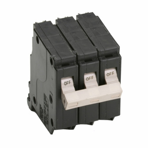 Eaton Cutler-Hammer CH/CHF Series Plug-in Circuit Breakers 10 A 120/240 VAC 10 kAIC 3 Pole 3 Phase