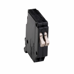 Eaton Cutler-Hammer CHT Series Plug-in Tandem Circuit Breakers 1 x 15 A, 1 x 20 A 120/240 VAC 10 kAIC 1 Pole 1 Phase
