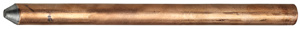 Dottie Ground Rods 5/8 in 8 ft Copper Bonded Steel