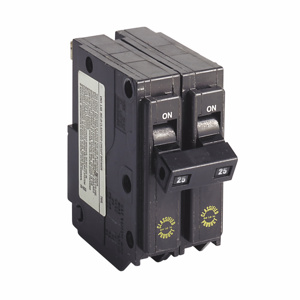 Eaton Cutler-Hammer CHQ Series Plug-in Circuit Breakers 25 A 120/240 VAC 10 kAIC 2 Pole 1 Phase