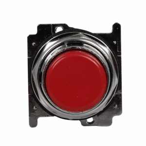 Eaton Cutler-Hammer 10250T Series Non-illuminated Push Button Operators 30.5 mm Red NEMA Metallic Heavy Duty