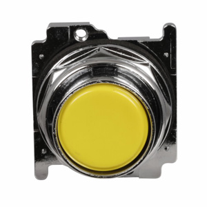 Eaton Cutler-Hammer 10250T Series Non-illuminated Push Button Operators 30.5 mm Yellow NEMA Metallic Heavy Duty