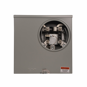 Eaton Cutler-Hammer 200 A Residential Ringless Type Cover 1 Phase Single Meter Sockets 200 A OH/UG