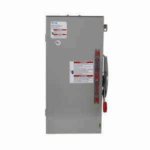 Eaton Cutler-Hammer DT32 Series Non-fused Three Phase Double Throw Disconnects 100 A NEMA 3R 240 VAC