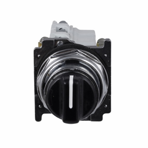 Eaton Cutler-Hammer 10250T Series Selector Switches Standard Knob 3 Position Maintained Black
