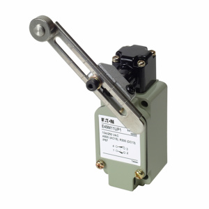 Eaton E49 Series Limit Switches 10 A Adjustable Roller Lever 1 NO - 1 NC