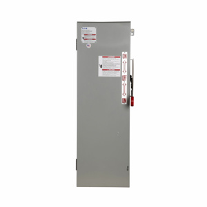 Eaton Cutler-Hammer DT36 Series Fused Three Phase Double Throw Disconnects 100 A NEMA 3R 600 VAC