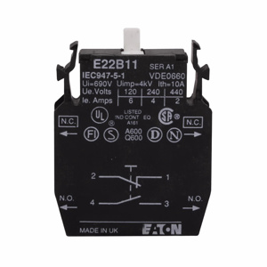 Eaton E22 Series Contact Blocks