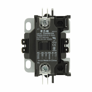 Eaton C25 Series Non-reversing Definite Purpose Contactors
