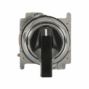 Eaton Cutler-Hammer 10250T Series Selector Switches Standard Knob 2 Position Maintained Black