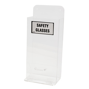 Brady Safety Glasses Dispensers Clear Acrylic 18 in H x 8 in W x 4 in D